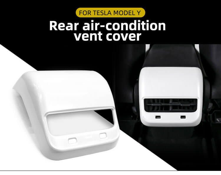 Rear Air Condition Vent Cover For Tesla (1)