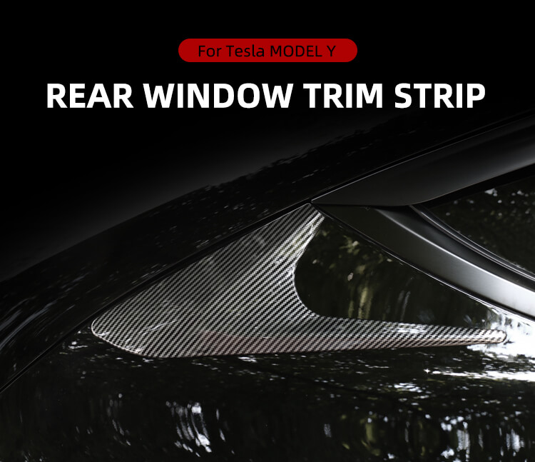 Rear Triangular Window For TESLA (1)
