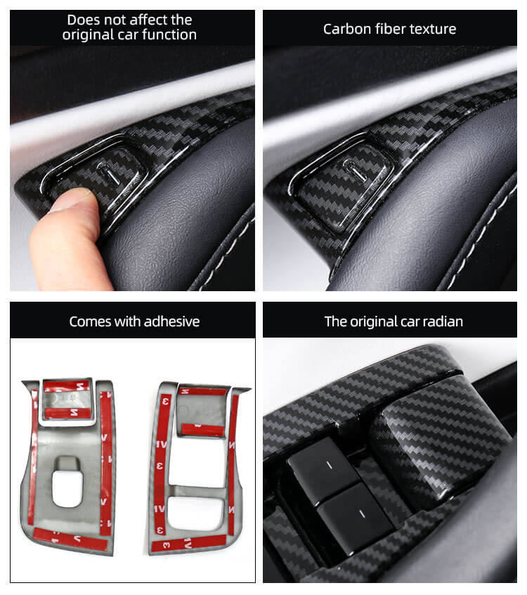 Door Button Trims For Tesla Model Y (7)