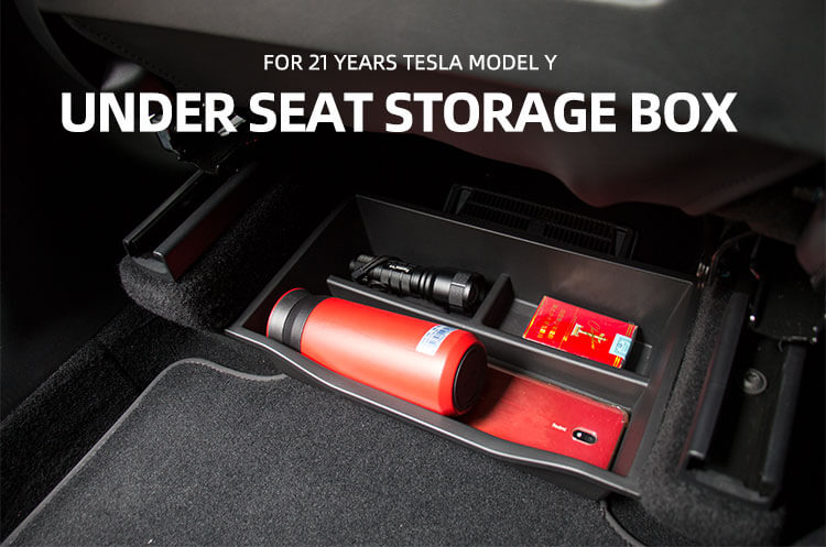 Under-Seat Storage Box For Tesla Model Y (1)