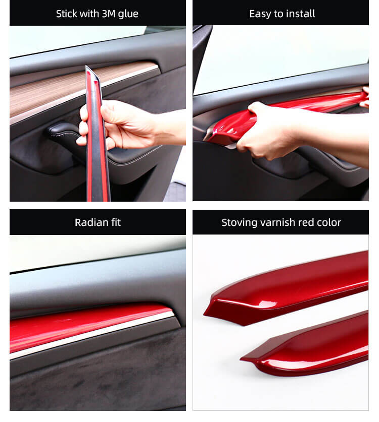 Door Handle Stickers For Tesla Model Y (4)