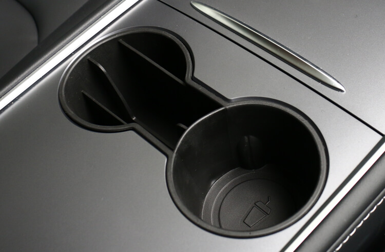 TPE Double Cup Holder For Tesla Model Y 2021 (10)