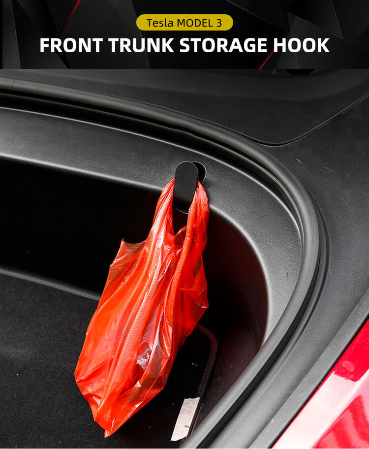 Front Trunk Storage Hook For Tesla (1)