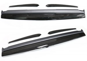 Carbon Fiber Central Control Decorative Strip For Tesla (5)