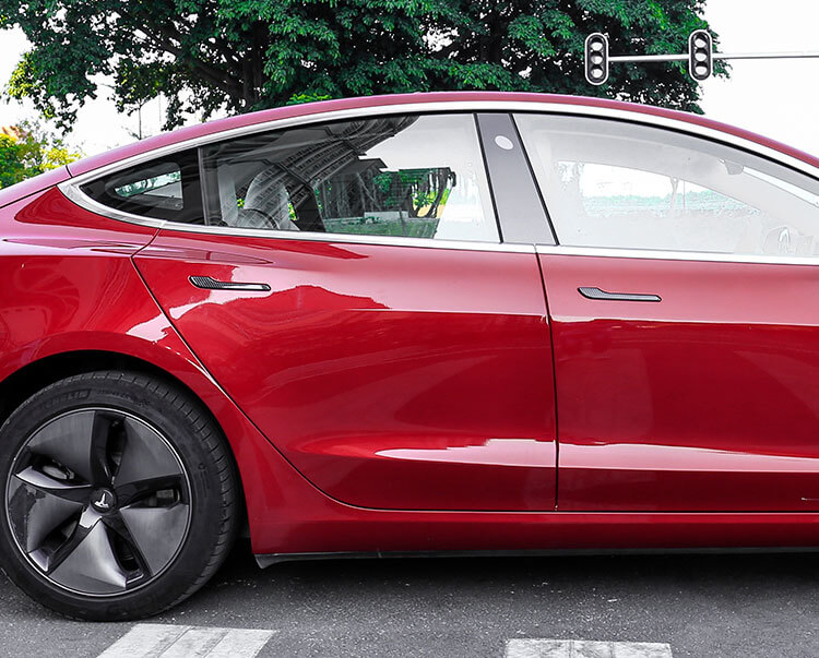Carbon Fiber Door Handle For Tesla Model3 (9)