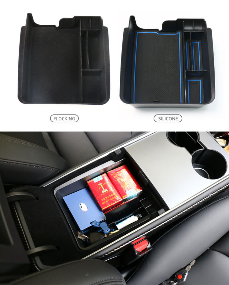 Central Storage Box For Tesla Model Y 2021 (3)