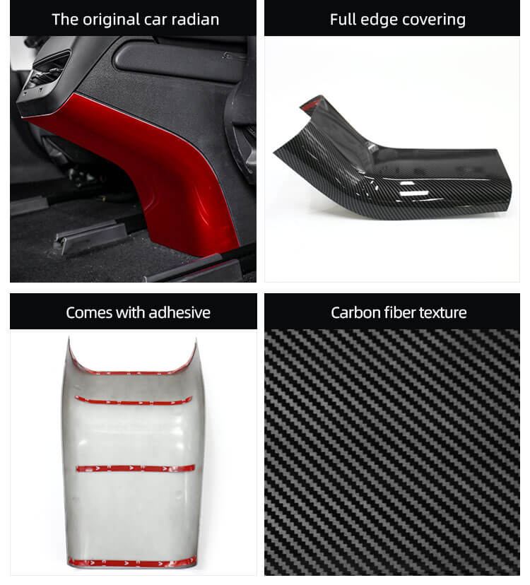 Anti-Kick Decorative Cover for tesla model y (3)