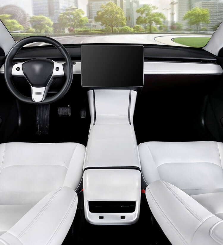 Rear Air Condition Vent Cover For Tesla (8)