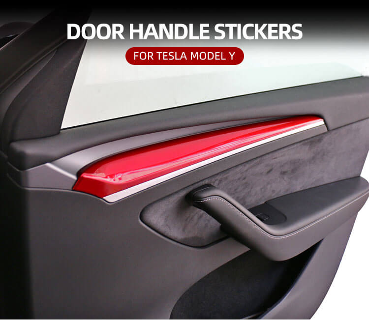 Door Handle Stickers For Tesla Model Y (1)