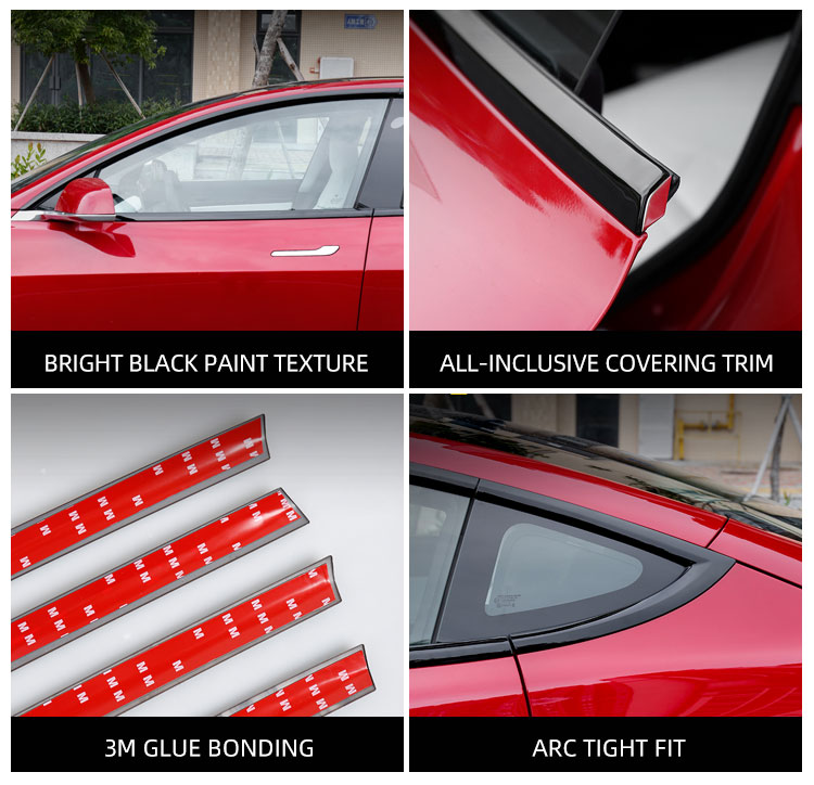 Window Trim For Tesla Model 3 (7)