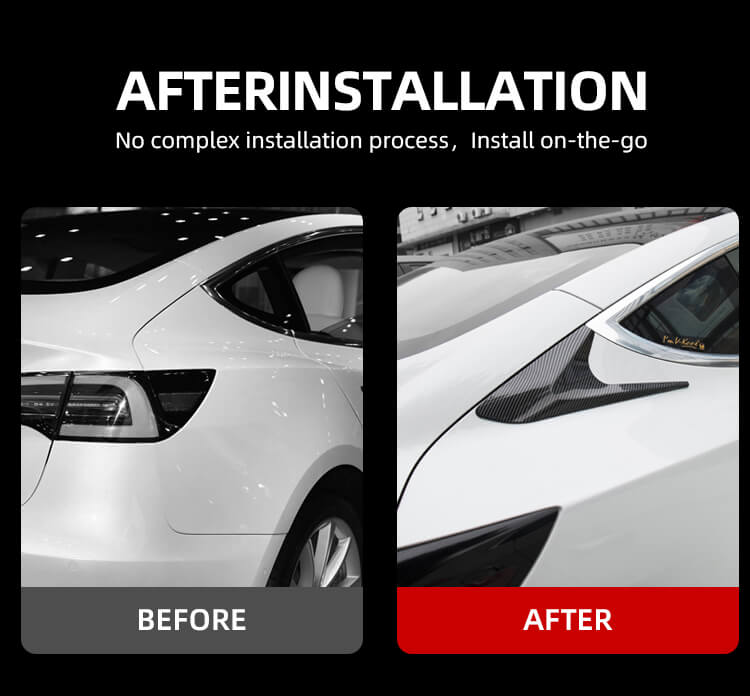 Rear Triangular Window For TESLA (3)