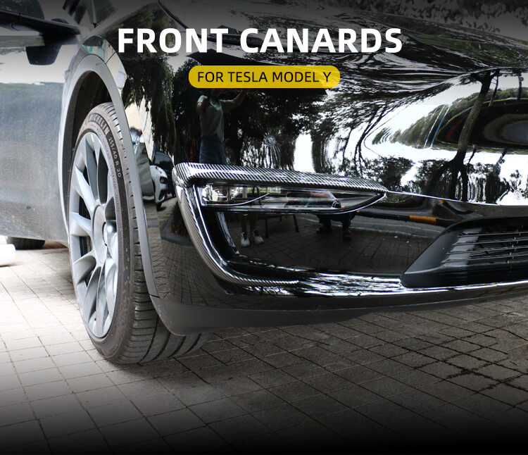 Front Canards For Tesla Model Y (1)