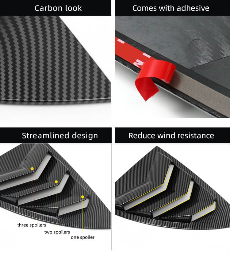 Rear Window Trim Strip For Tesla Model Y (4)