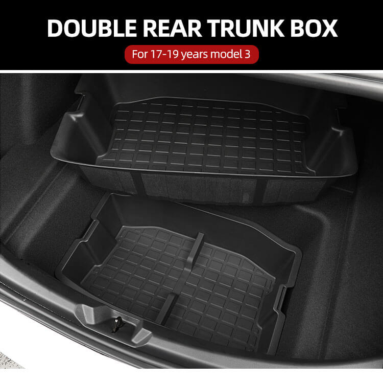 Trunk Storage Box For Tesla Model 3 (1)