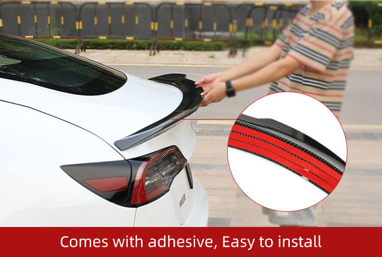 SPORT CAR SPOILER FOR TESLA MODEL 3 2019+ (6)