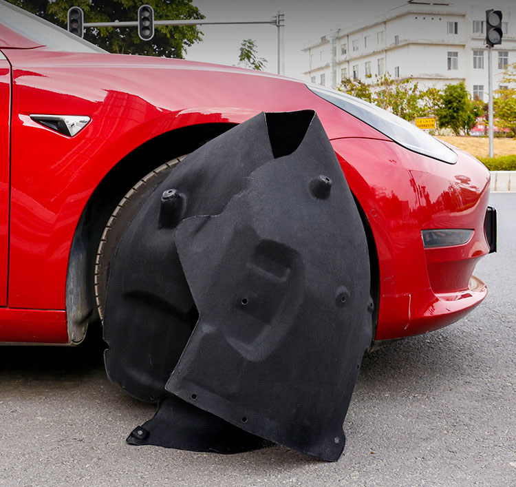 WHEEL SOUND INSULATION COTTON FOR TESLA MODEL 3 (4)