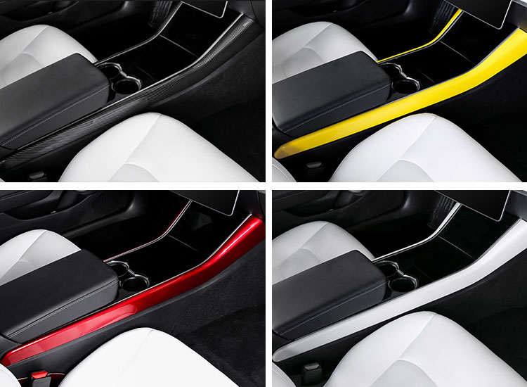 CENTER CONSOLES SIDE TRIMS FOR TESLA MODEL 3 (4)