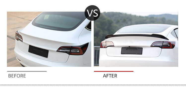 SPORT CAR SPOILER FOR TESLA MODEL 3 2019+ (3)