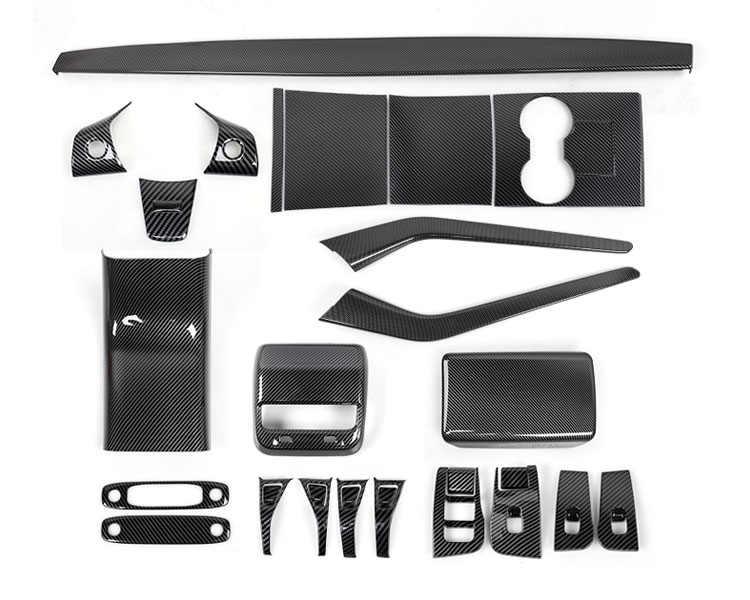 CENTER CONSOLES SIDE TRIMS FOR TESLA MODEL 3 (6)